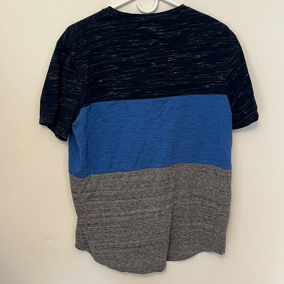 Urban Pipeline T-Shirt Short Sleeve Dark Blue Light Blue & Gray Size L Men's - Picture 2 of 3